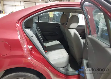 2013 Chevrolet Sonic Lt Auto из США, поврежденный, VIN 1G1JC5SH5D4233181